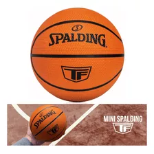 Mini Bola De Basquete Spalding Tf Tam 1 Laranja