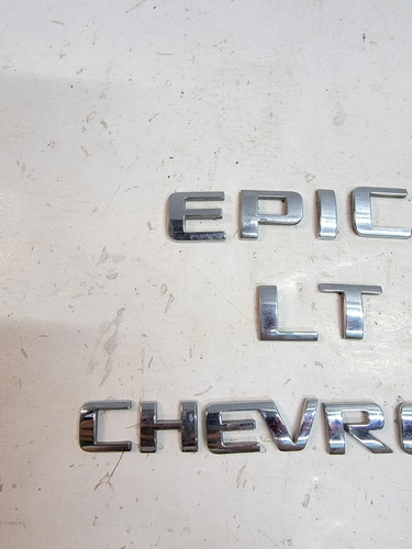 Letras Emblemas Originales Chevrolet Epica Lt Foto 2