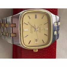 Omega Seamaster. 2 Relogio. Fem,mas. Ouro 18k E Aco Com Cx 