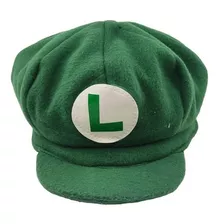 Boinas Chapéus Luigi Super Mario Bros Verde