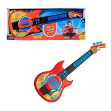 Guitarra Electrica Rock Musical Sonidos Juguete - Del Tomate