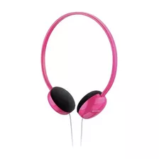 Auricular Vincha Con Cable Rosa Ph065 Multilaser