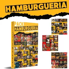 Pack 130 Artes Para Hamburgueria Editáveis Psd + Bônus