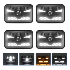 Faros Delanteros De Automóviles Beam (4), Luces Led De 4 X 6