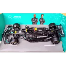 Miniatura Fórmula 1 Mercede W14 44 Lewis Hamilton 1:43 2023