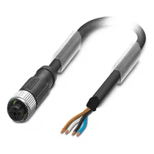 Cable Sensor Sac-4p- 3,0-pur/m12fs Bk So - 1541542 Phoenix