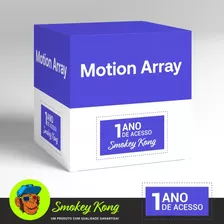 Motion Array | 1 Ano Ilimitado