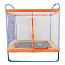 Cama Elástica Infantil Pula Pula Fuxiontoys 1.8m Com Balanço