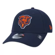 Boné New Era 9forty Nfl Chicago Bears Aba Curva Azul Marinho