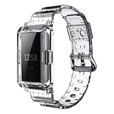 Banda Charge 4/charge 3, Pulsera Transparente Estuche...