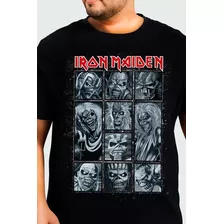 Camiseta Iron Maiden Ten Eddies Consulado Do Rock Oficial 