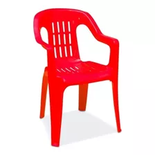 Silla Plastica Para Niños Reforzada Virginia - Colombraro 