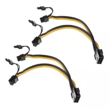 Cpu De 2 X 8 Pinos Para Conector Divisor Duplo Pci-e (6 Pino