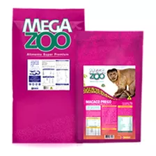 Megazoo Extrusado Primatas Macaco Prego - P18 4kg 