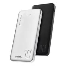 Cargador Portatil Power Bank Soul Liviano Tarjeta 5000 Mah Color Negro