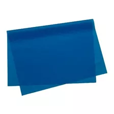 Papel De Seda Azul Piscina 50x70 - 20 Fls Presente 