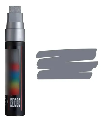 Marcador Uni Posca  Pc-17k X Unidad Plata