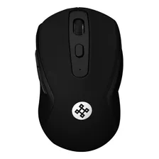 Naceb Tecnología Mouse Inalámbrico Na-0116 Diseño Ergonómico Cómodo Alcance De Hasta 10 M. 2.4 Ghz Incluye Pilas Aa Color Negro