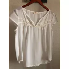 Blusa Dama Hollister Talla S