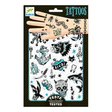 Tatuajes Temporales +50 Stickers Lado Oscuro Djeco