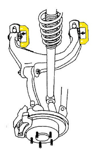 Kit Ajuste Camber Tra Eagle Talon 95-98 Moog Foto 3