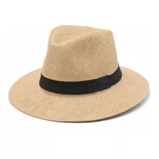 Sombrero Mujer Estilo Panama Sol Verano Playa