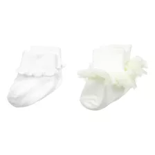Jefferies Socks Calcetines Para Beb Nia Con Volantes Y Borde