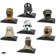 Star Wars Cascos 10cm De Coleccion X7 El Comercio