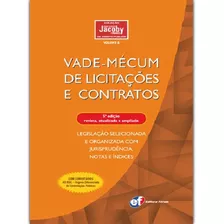 Livro Vade Mecum De Licitações E Contratos - Volume 8 - Acompanha Maleta Em Couro 