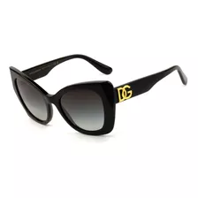 Óculos De Sol Dolce Gabbana Preto Dg4405 501/8g 53mm