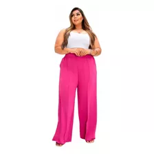 Calça Pantalona Feminina Plus Size!! 46 Ao 54!! Blogueira!!!