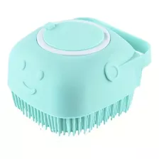 Cepillo Para Mascota De Baño Masajeador Dispensador Shampoo