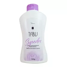 Talco Desodorante Perfumado Tabu Segredos 100g