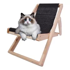 Cama Cadeira Sofa P/ Gato Com Arranhador Regulagem De Altura
