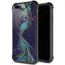 Funda Para iPhone 8 Plus, 9h De Cristal Templado Para iPhone