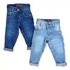 Combo 2 Calça Jeans Infantil Menino Tendência