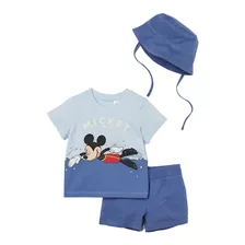 Conjunto Mickey Mouse Con Sombrero