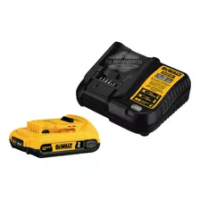 Kit Cargador Dcb107 + 1 Baterias 20v 2ah Dewalt