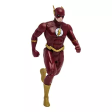 Figura Mc Farlane Dc Articulada Super Powers Flash De 12 Cm