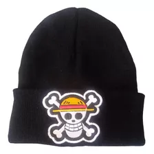 Gorro Bordado One Piece Luffy Anime Beanie