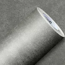 Adesivo Chão Cimento Queimado Texturizado Lavável 2m X 60cm