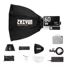 Zhiyun Kit De Iluminación G60 Combo Softbox, Luz De Video Co