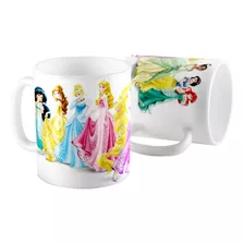  Taza Plastica Princesas Disney 350cc Polimero