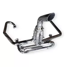 Escape Header Cromado Para Buggy Arenero Offroad Tubular 