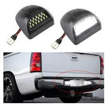 Luz De Placa Led Para Silverado Cheyenne Avalanche Tahoe