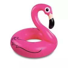 Boia Flamingo Gigante 90 Centímetros Inflável Cor Rosa