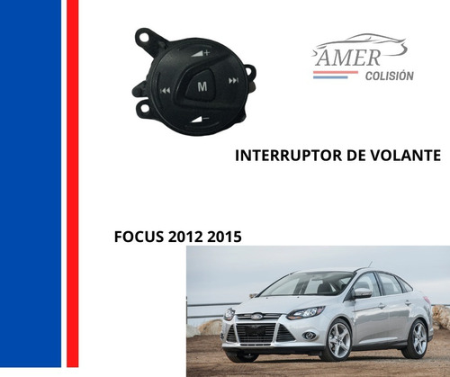 Boton Volante Focus 2012 2015 Control Audio Original Foto 3