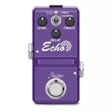 Pedal De Efectos Para Guitarra Rowin Ln-314 Echo Mini Delay,