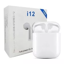 Auriculares Inalámbricos Tws I12 Color Blanco