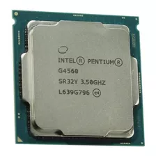 Processador Gamer Intel Pentium G4560 Bx80677g4560 De 2 Núcleos E 3.5ghz De Frequência Com Gráfica Integrada